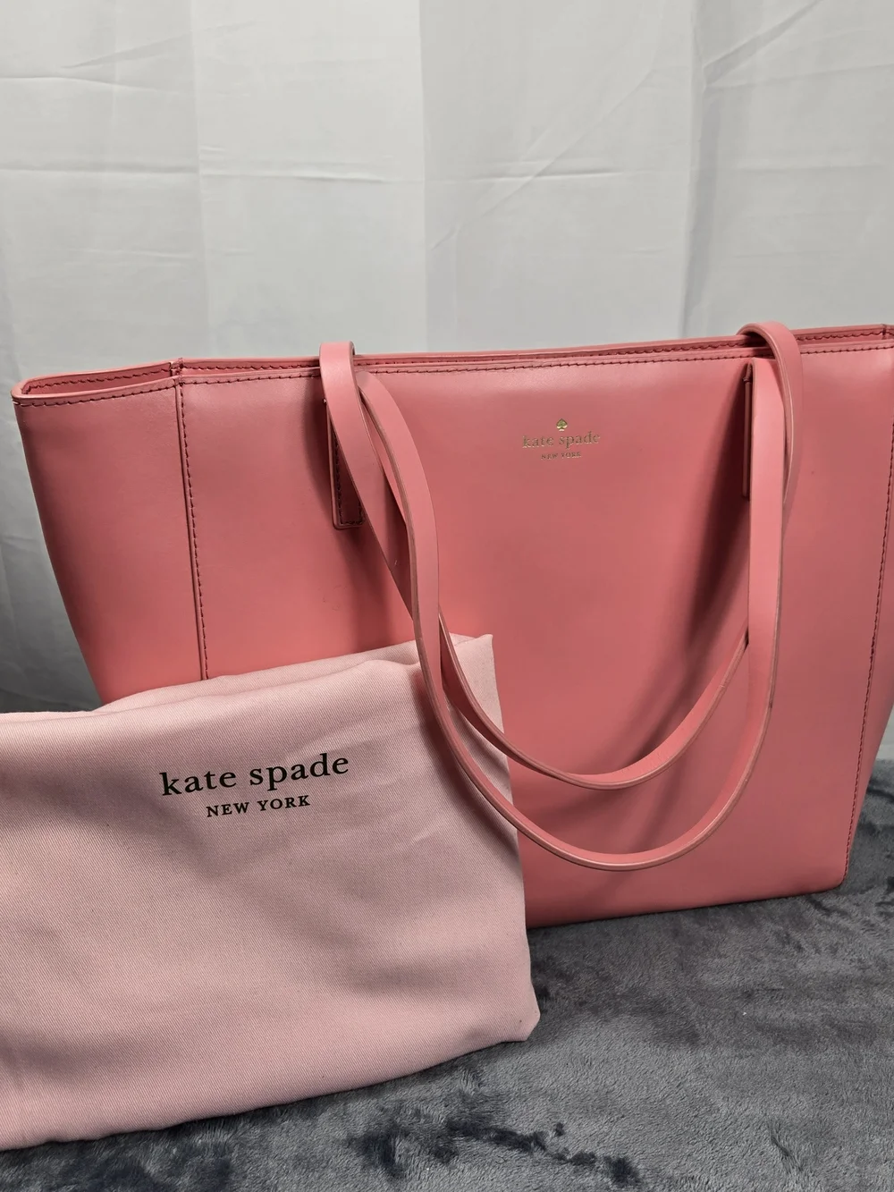 kate spade Pink Leather Tote Bag